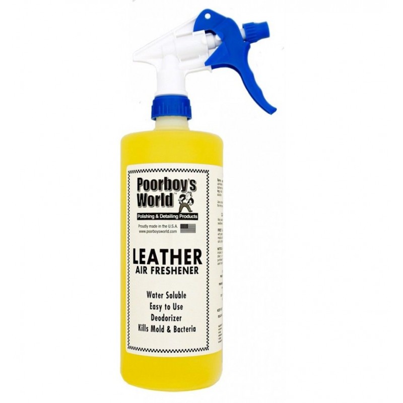 Poorboy's World Air Freschener Leather 946ml