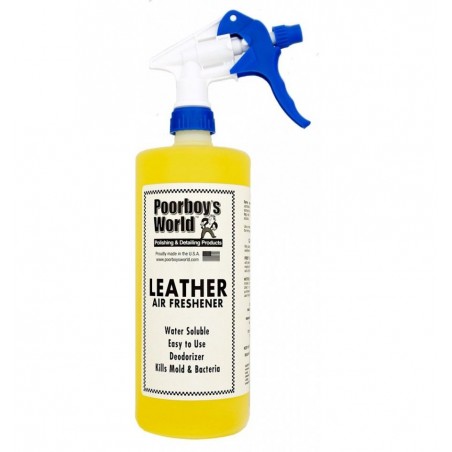 Poorboy's World Air Freschener Leather 946ml