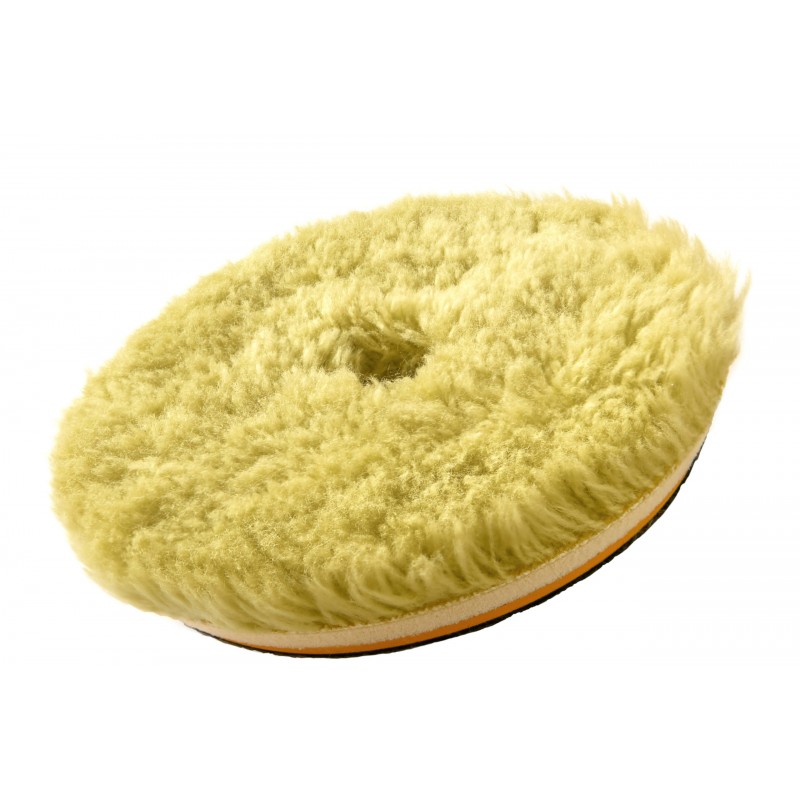 Honey Combination Wool Pad Ultra Cut - mocno tnący pad z wełny naturalnej i syntetycznej 150/180 mm