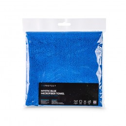 FX Protect Mystic Blue Microfiber Towel  – uniwersalna niebieska mikrofibra bez obszycia 350gsm 40x40cm