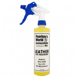 Poorboy's World Air Freschener Leather  473ml